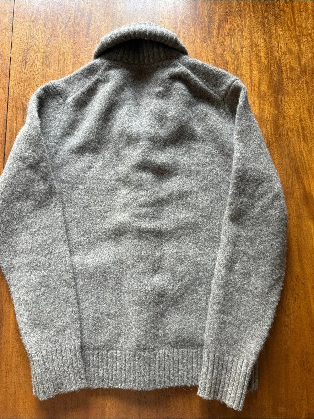 Banana Republic Men’s Yak Hair Alpaca Merino Shawl Collar Cardigan Sweater Small